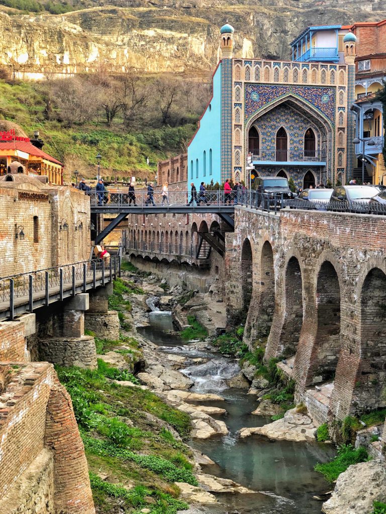 Sulphur bath in Old Tbilisi