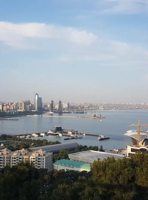 View to Baku Azerbaijan