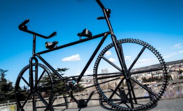 Bicycle tour cycling trip bike tour MTB mountain bike journey Georgia Tbilisi Batumi Caucasus road landscape Tsalka Paravani Vardzia Borjomi Abastumani Guria Black Sea Kaukasus-Reisen small group individual book proposal route guide