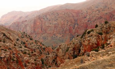 Landscape in Armenia near Noravank