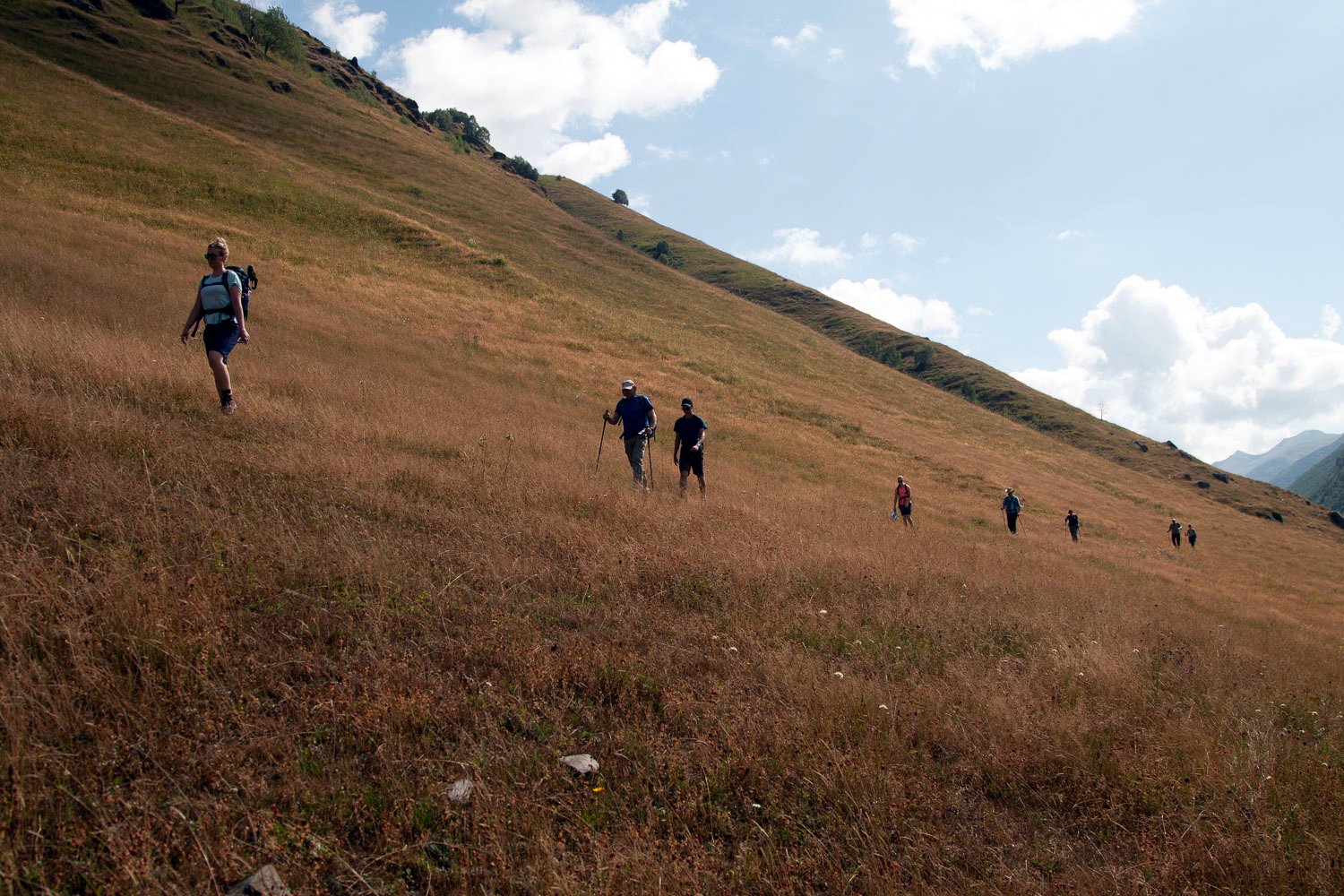 Hiking tour Svaneti Georgia