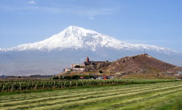 Mount Ararat seen from Khor Virap, Armenia A pre-planned Self-drive tour of 18-21 days from Azerbaijan to Georgia to Armenia in a 4x4 rental car to the best sights in the South Caucasus. We organize your itinerary and route, the 4x4 rental car, your hotel accommodations and local guides. Our stuff is supporting your trip from Baku, Tbilisi, Yerevan and Gyumri. You will go across the Caucasus Region from East to South and West from the Caspian Sea to Lake Sevan and then to the Black Sea.